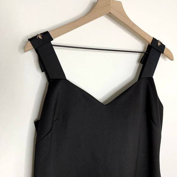 Ted Baker London Nancila Bow Ribbon Jewel Strap Sheath Dress Size 4 US 10 - Picture 6 of 14